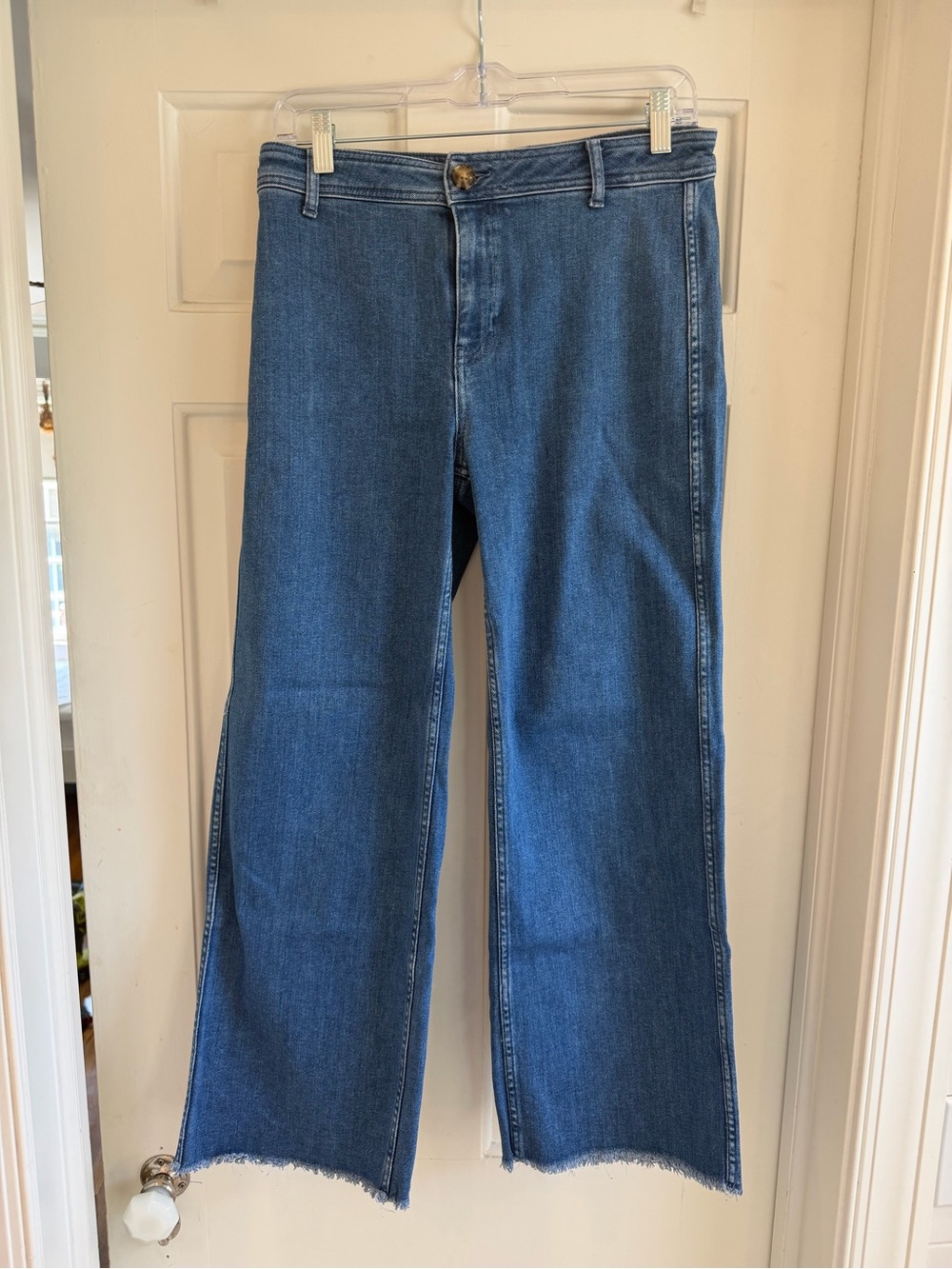 Vineyard Vines High Rise Straight Crop Wide-Leg Women's Jeans size 27